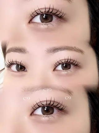 マツエク・マツパ RUNON 🎀 大阪福島 SeneLのマツエク・マツパデザイン