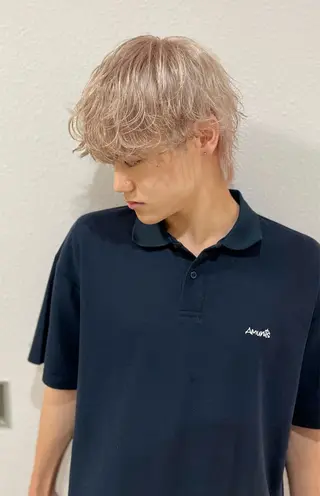 ショート カラー メンズ メンズ特化美容師/ NANA/中屋真之介のヘアスタイル