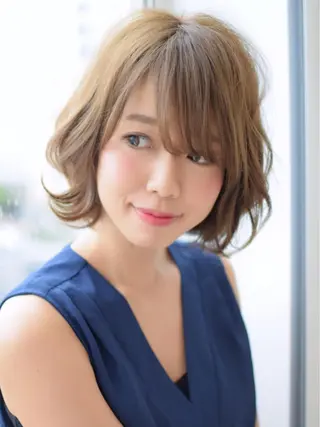 ミディアム エリアNo.1人気✨ ブリッツレボ☘️のヘアスタイル