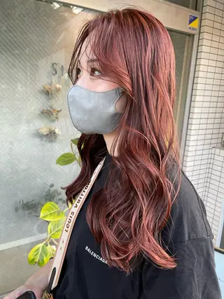 ロング アートディレクター ワダヒサノリのヘアスタイル