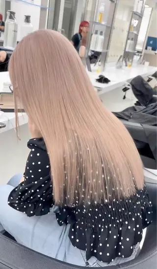 ロング カラー ブリーチ/ハイトーン /レイヤーのヘアスタイル