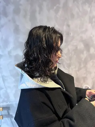 セミロング パーマ Lyuck ⋆✦ HIROMIのヘアスタイル