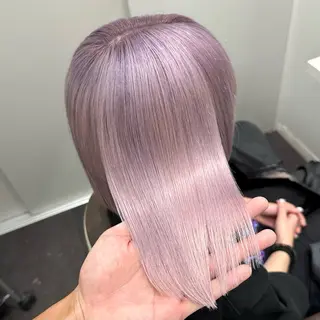 セミロング カラー ✨髪質改善艶カラー✨ リュウトのヘアスタイル