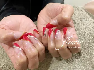 ネイル フルリール 【プライベートサロンのネイルデザイン