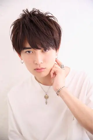 ショート メンズ 新宿御苑前/新宿 Ryuseiのヘアスタイル