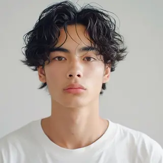 ショート パーマ メンズ ミニモ人気①位🥇 似合わせ×髪質改善のヘアスタイル