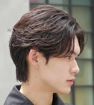 パーマ メンズ 仙台波巻きパーマ/ fifth/遠藤楓雅のヘアスタイル