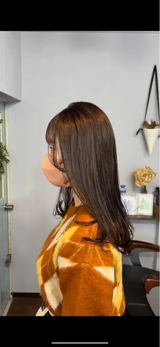 セミロング カラー 🌈美髪✂︎艶色🎨 頭皮改善🍀TAKUのヘアスタイル