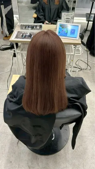 ロング カラー himari💜 ハイトーンカラーのヘアスタイル