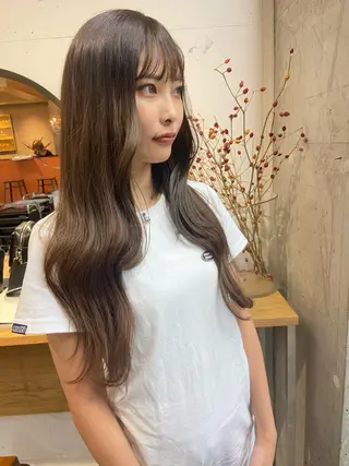 ミディアム カラー 松尾太樹 【pia】福岡美容室のヘアスタイル