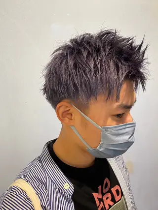 ショート メンズ 婦中町／4月限定無料 カットメニューありのヘアスタイル