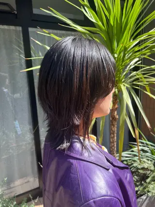 ミディアム 髙橋 秀果のヘアスタイル