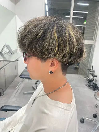 カラー メンズ 町田エリアＮｏ．１/ パーマ特化/太田京希のヘアスタイル