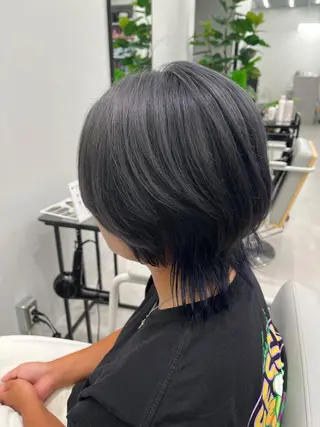 ショート 菅 樹希弥のヘアスタイル