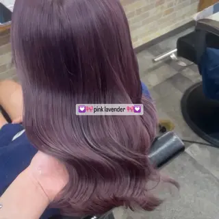 セミロング カラー 𝐑𝐢𝐤𝐚 ໒꒱♡のヘアスタイル