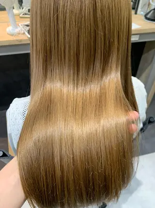 ロング hub hair レイヤー/透明感のヘアスタイル