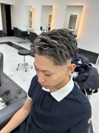 カラー メンズ Aleap所属・メンズ特化🔥🔥 【ALEAP】剣信のヘアスタイル