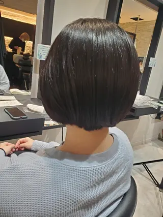 ショート はんだ さきえのヘアスタイル