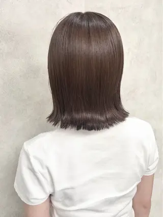 ショート カラー 🖤顔まわり 盛れヘア⟡アズサ🖤のヘアスタイル