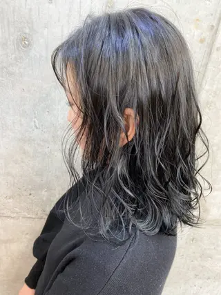 セミロング カラー 高濃度水素/髪質改善 /柳原大輝のヘアスタイル