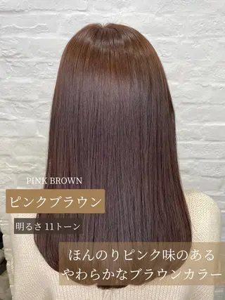 カラー ⌇🌹透明感カラー 🌹ᴍᴇɢᴜᴍɪ ⌇のヘアスタイル