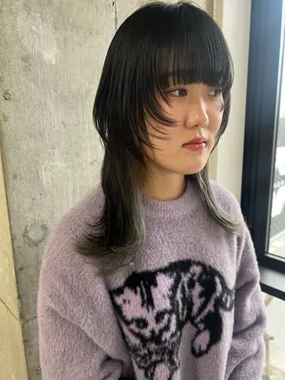 セミロング RINA 【Loem】のヘアスタイル