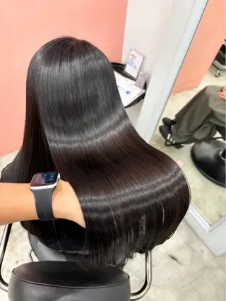 ロング カラー Masu 美髪特化美容師のヘアスタイル