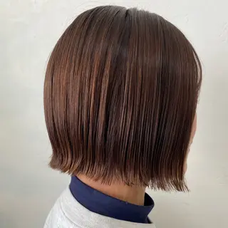 ミディアム 多田 まりやのヘアスタイル