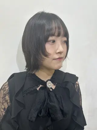 ショート ボブ人気No,1✨ TAME副店長のヘアスタイル