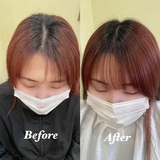 セミロング ﾅﾂﾐ/韓国ヘア/ レイヤーカット🎀のその他イメージ