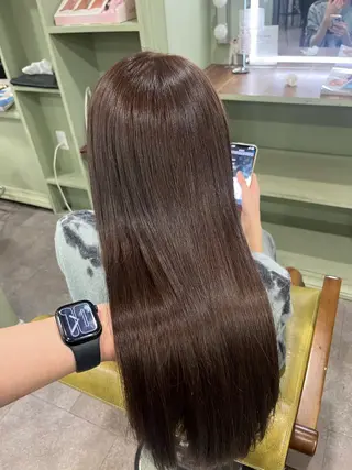 カラー AYANE ◝✩韓国ヘアのヘアスタイル