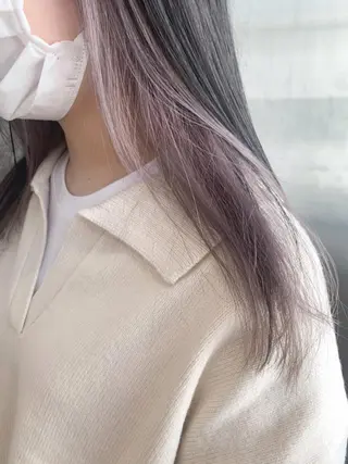 カラー 山下 千明のヘアスタイル