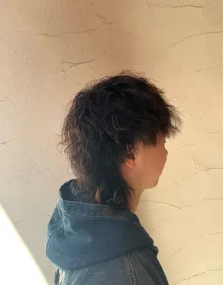 パーマ メンズ 吉澤 杏美のヘアスタイル