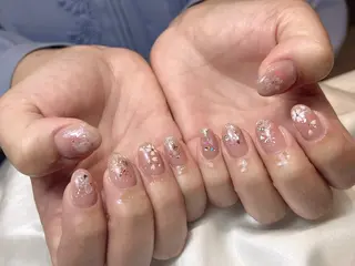 ネイル bijou nails 蓮のネイルデザイン