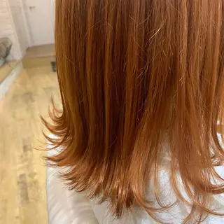 ショート カラー Maya川越/ エクステ/ハイトーンのヘアスタイル