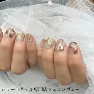 ネイル ショートネイル専門店 フェルンヴェー代々木のネイルデザイン