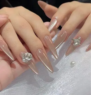 ネイル Beauty Pink Nailのネイルデザイン