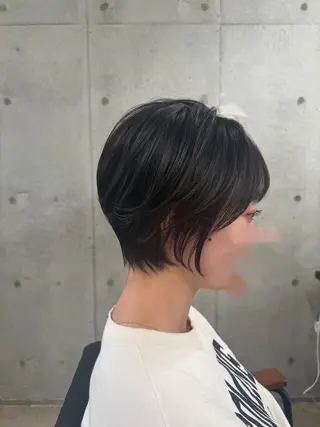 ショート 韓国レイヤー/ ショート Eightのヘアスタイル