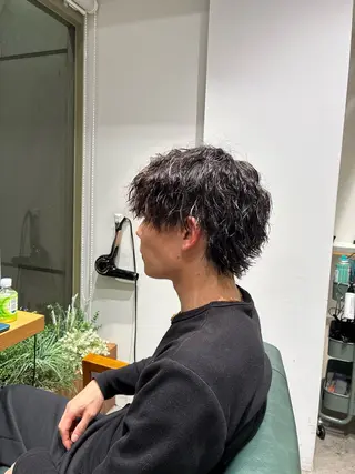 メンズ 平松 里穗のヘアスタイル