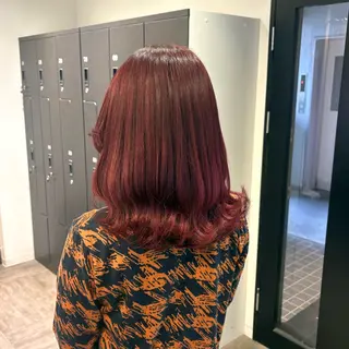 ミディアム カラー 🖤大人可愛い⌇ 𝐑 𝐈 𝐎🖤のヘアスタイル
