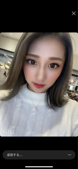 ミディアム 西村 雄二/エクステのヘアスタイル