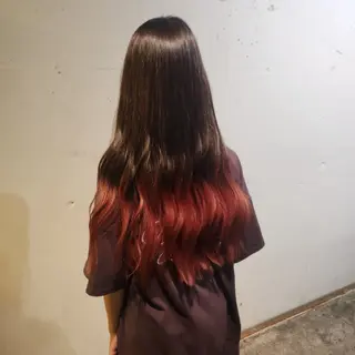 ロング ハヤシ マユ ✂ 府中美容室のヘアスタイル