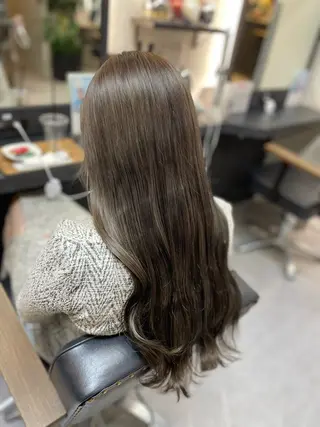 セミロング 似合わせカット🫧透 明感カラー🫧maiのヘアスタイル