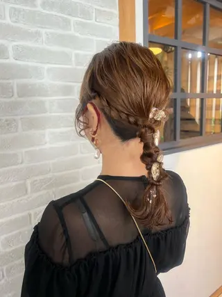 ロング ヘアアレンジ Topstylist YUKIのヘアスタイル