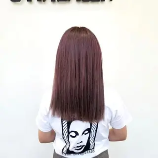ミディアム カラー 東條 克義のヘアスタイル