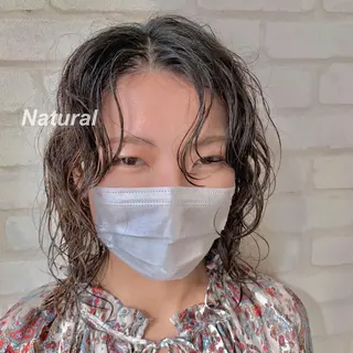 セミロング パーマ ヘアアレンジ タケダケイ /ショート/ボブのヘアスタイル