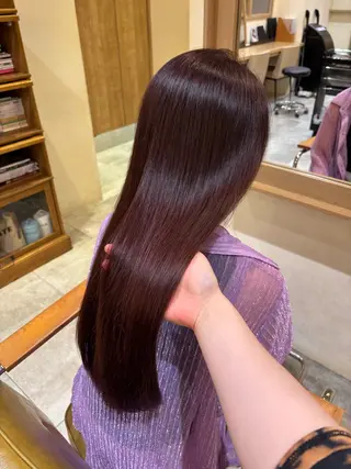 ロング カラー ハイトーン/暖色 カラー/maoのヘアスタイル