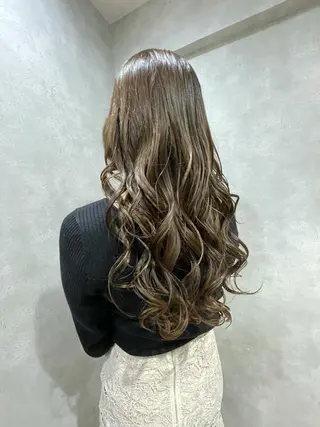ロング カラー ✨髪質改善特化サロン ✨グシユキヤ✨のヘアスタイル