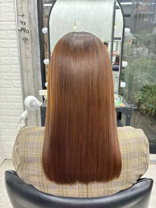 ロング すぐ巻ける縮毛矯正 🍀勝倉　麗のヘアスタイル