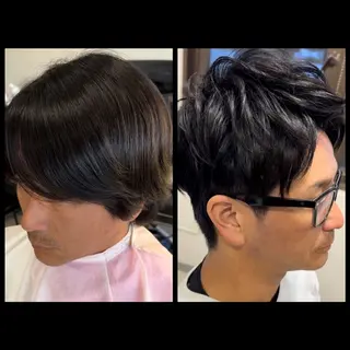 ショート 中島 剛のヘアスタイル